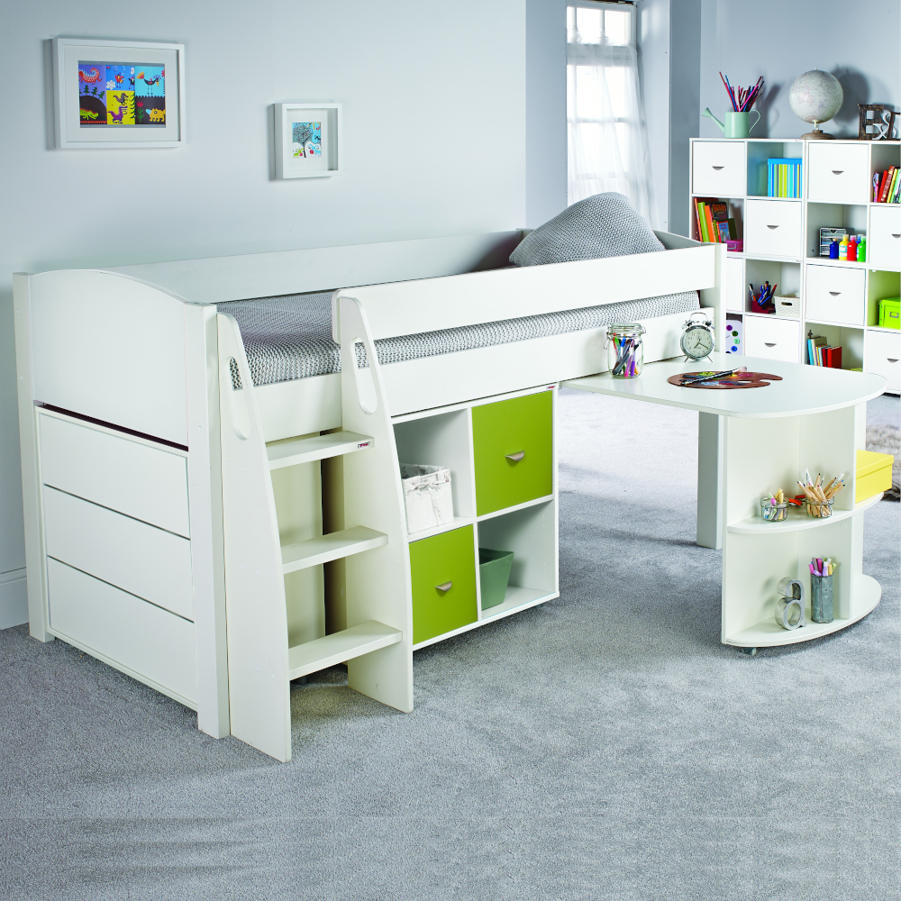 Uno S Sleep, Store and Study Station includes free mattress 