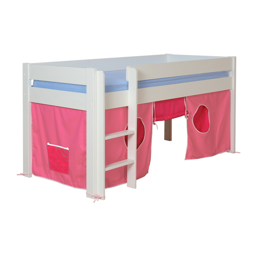 Midsleeper with Pink tent + Stompa S Flex Airflow Mattress 