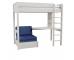Classic Kids High Sleeper with integrated desk and shelving and pull out chair bed UK Standard Single Size - view 2