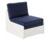 Uno S Chair Bed in Blue - view 1