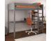 Classic Kids High Sleeper with integrated desk and shelving  UK Standard Single Size - view 1