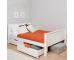 Classic Kids White Small Double Bed + Pair Of Drawers - view 1