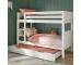 Sleepover Bliss: Stompa Classic Originals White Bunk with Trundle Set