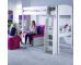 Uno S Highsleeper incl. Desk & Chair Bed in Pink - White Headboards - view 1