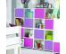 Uno S Storage Bundle G2 - incl. 4 x Cube Units + 4 x Pink Doors + 4 x Purple Doors  - view 2