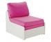 Uno S Chair Bed in Pink - view 1