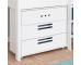 Stompa Duo 3 Drawer Chest White - view 1