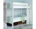 Uno S Detachable Bunk Bed with White Headboards - view 1