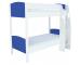 Uno S Detachable  Bunk with Blue Headboards  - view 2