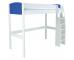 Uno S Highsleeper Frame Only - Blue Headboards - view 2
