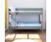 Stompa Compact Detachable Bunk Bed Frame in Grey UK Standard Single mattresses - view 1