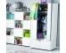 Uno S Tall Wardrobe White - incl. Small White Doors - view 2