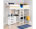 Stompa Compact High Sleeper + 3 Drawer Chest - view 1
