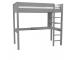 Classic Kids High Sleeper with integrated desk and shelving  UK Standard Single Size - view 2