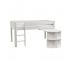 Classic Kids Mid Sleeper + Pull Out Desk Standard UK Single Size - view 2