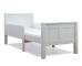 Classic Kids Starter Bed White + single drawer + foam Mattress - view 9