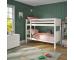 Dreamy Duo: Stompa Classic Originals White Bunk Bed for Sleepovers