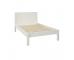 Classic Low End Small Double Bed in White  - view 2