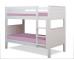 Classic Kids Bunk Bed  in White with full size open trundle - view 3