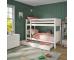 Sleepover Essentials: Stompa Classic Originals White Bunk with Trundle Drawer