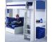 Uno S Highsleeper incl. Desk & Chair Bed in Blue - Blue Headboards - view 1
