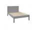 Classic Low End Small Double Bed in Grey - view 2