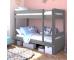 Uno Detachable Bunk Bed in Grey - view 1