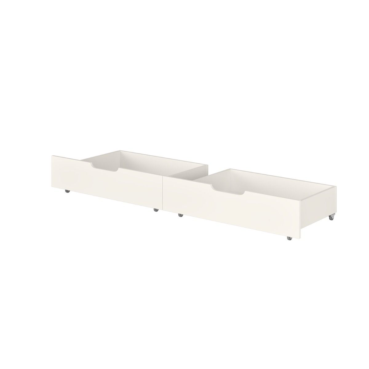 White Pair Of Drawers 