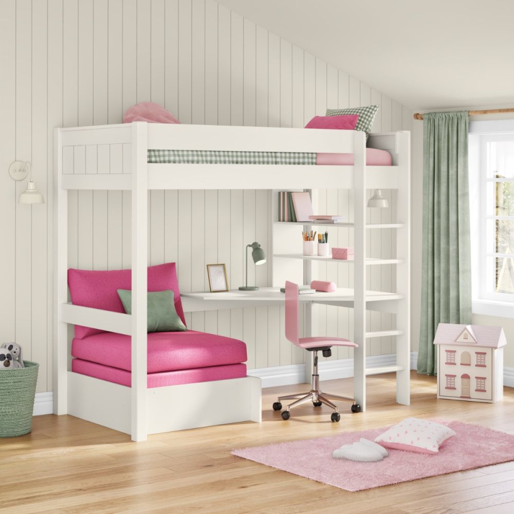High sleeper bed with den hotsell