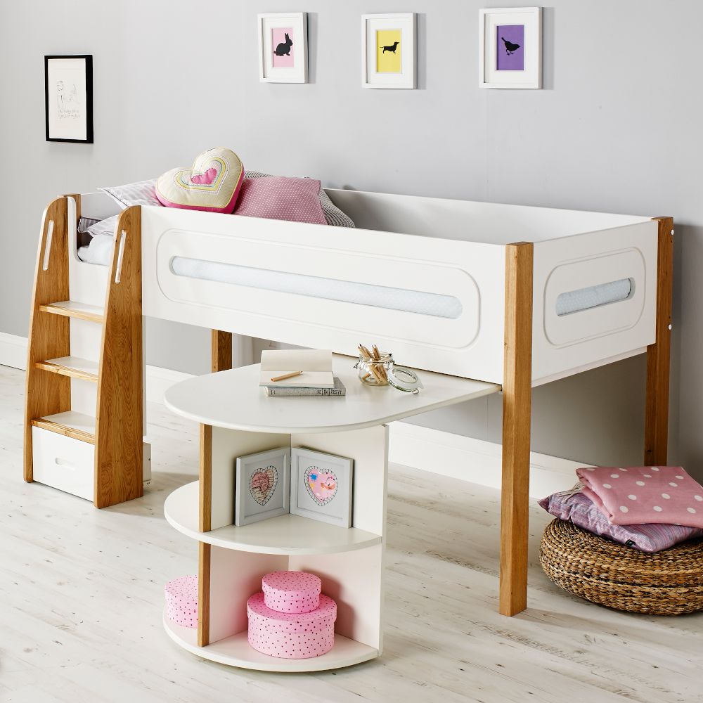 Mid sleeper bed clearance discount