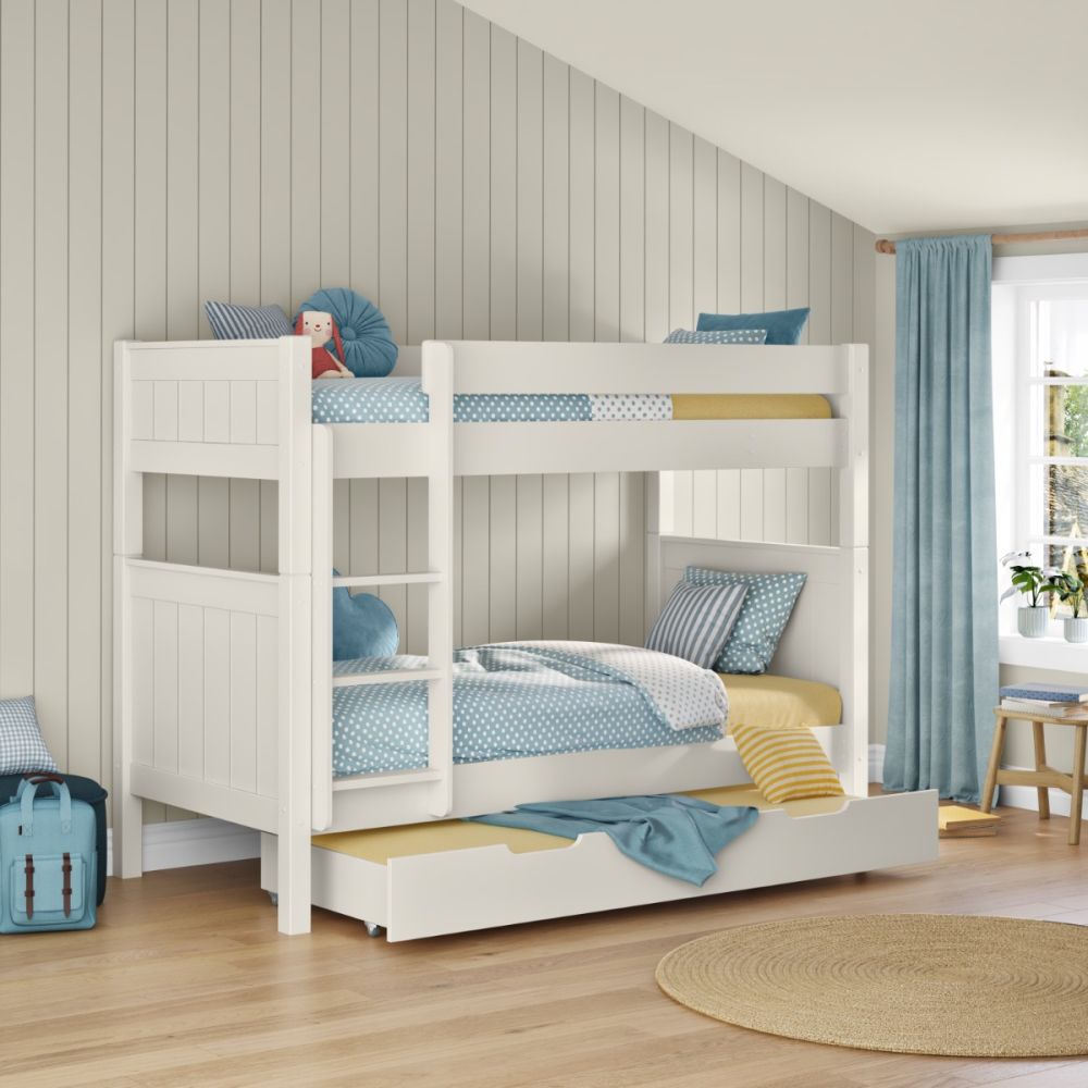  Bunk bed with trundle bed